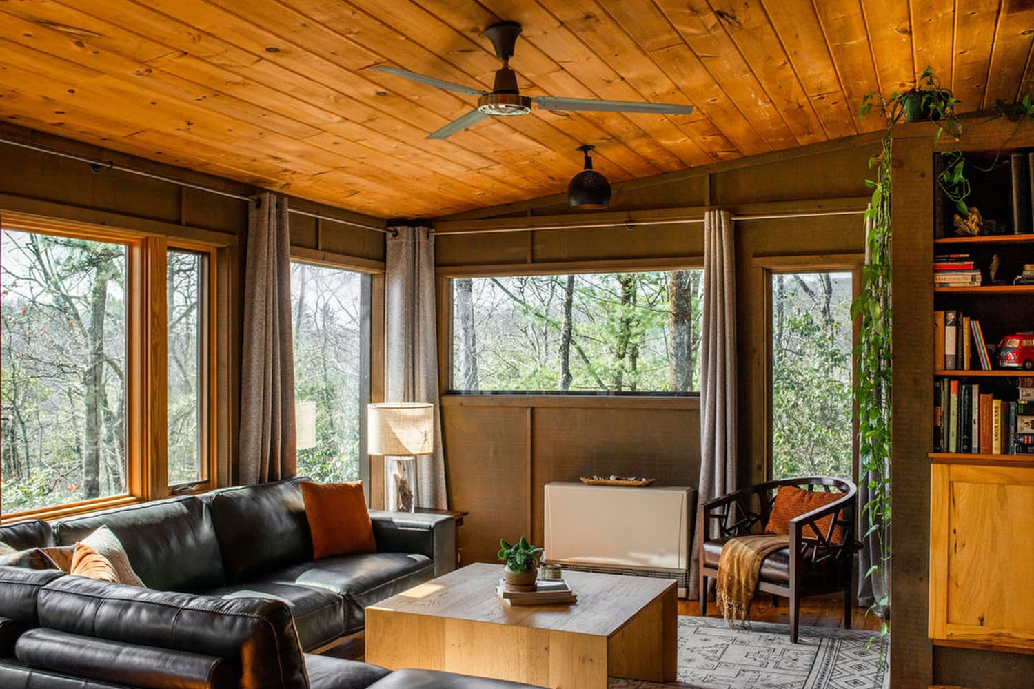 Image showcasing Photos of This Off-Grid Cabin Will Have You Craving Fall | Apartment ...